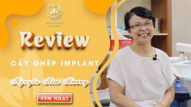 Video Khach Hang cấy ghép Implant - Nha khoa Bác sĩ Trung Long Biên