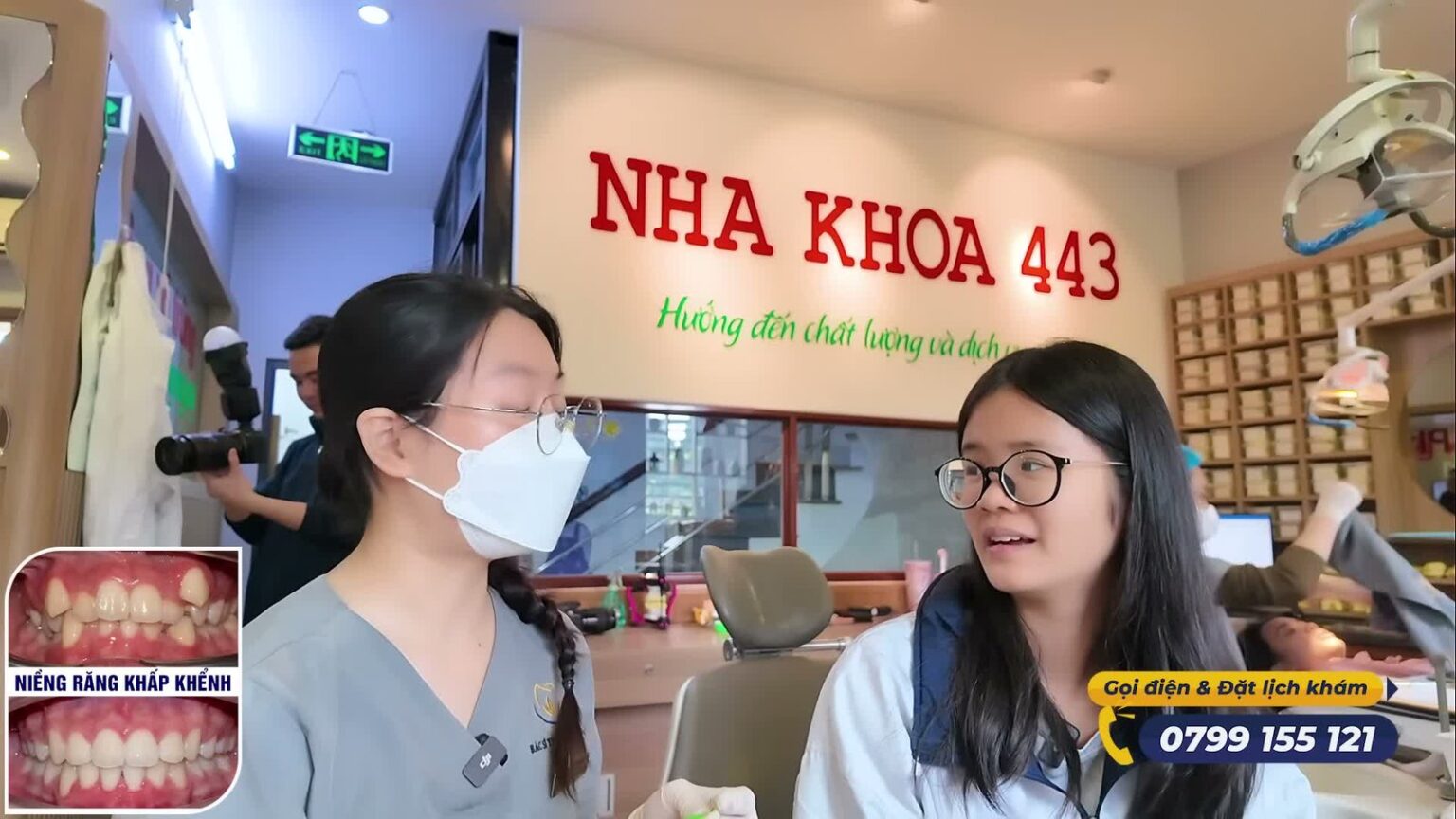 Lắp hàm duy trì sau hơn 2 năm niềng răng tại Nha khoa Bác sĩ Trung Long Biên