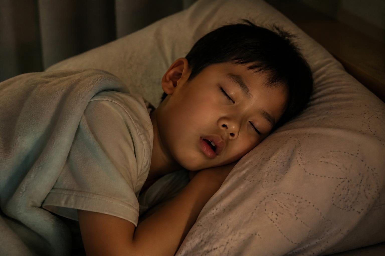 Trẻ ngủ hé miệng, thở bằng miệng, một dấu hiệu ngoài răng ba mẹ hay bỏ qua - ảnh minh hoạ